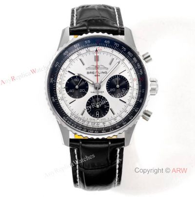 BLS Factory Replica Breitling Navitimer 70 Anniversary Watch 43mm Panda Dial